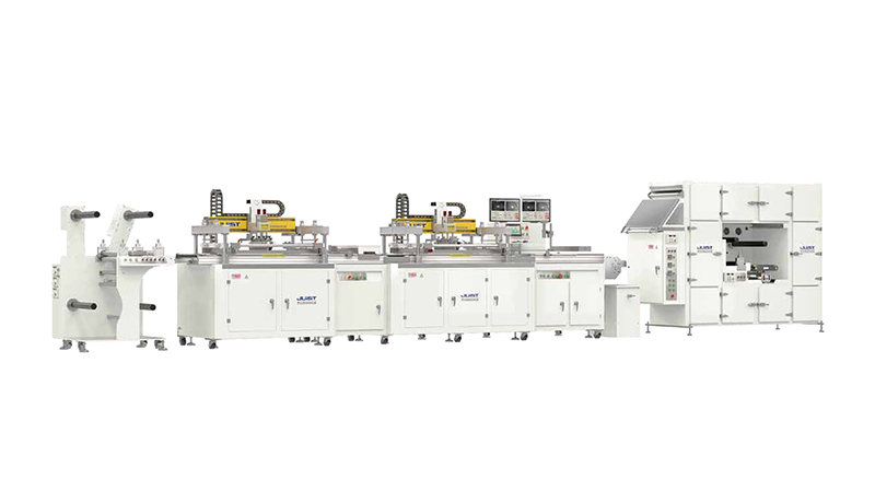 Auto (CCD) Roll to Roll Screen Printing Machina